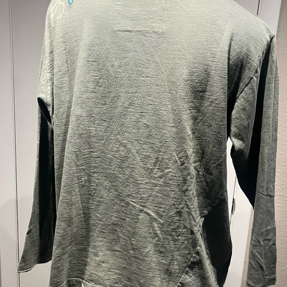 embossed boho top by kyla seo - Picture 9 of 11